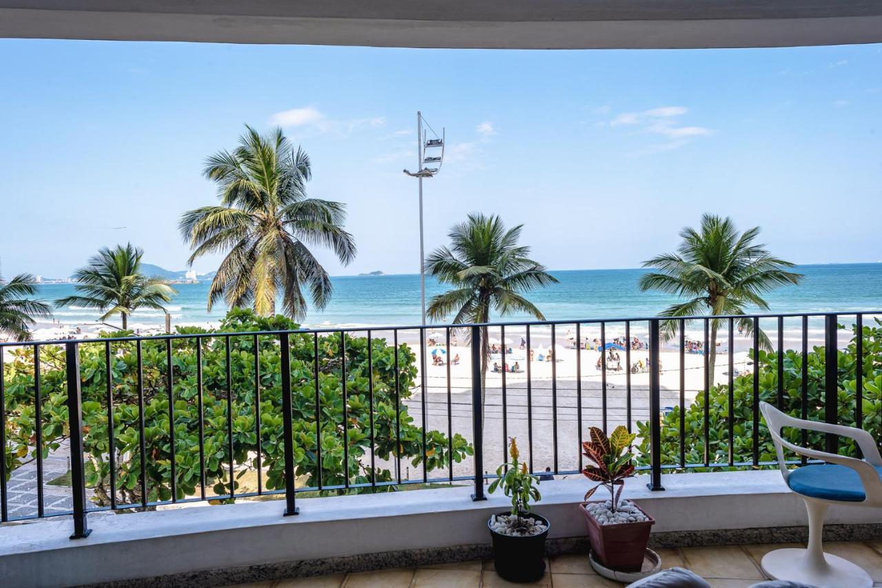 Frente Ao Mar Na Praia Das Asturias - Apto Completo Guarujá Exteriér fotografie